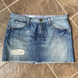 Gap Mini blue Jean skirt